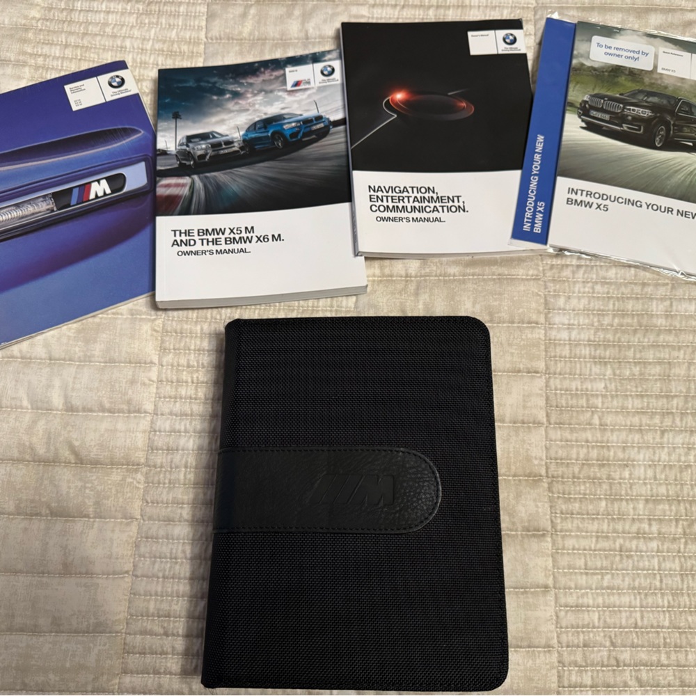 X5M Authentic Owner’s Manual w/ case and USB Gift
